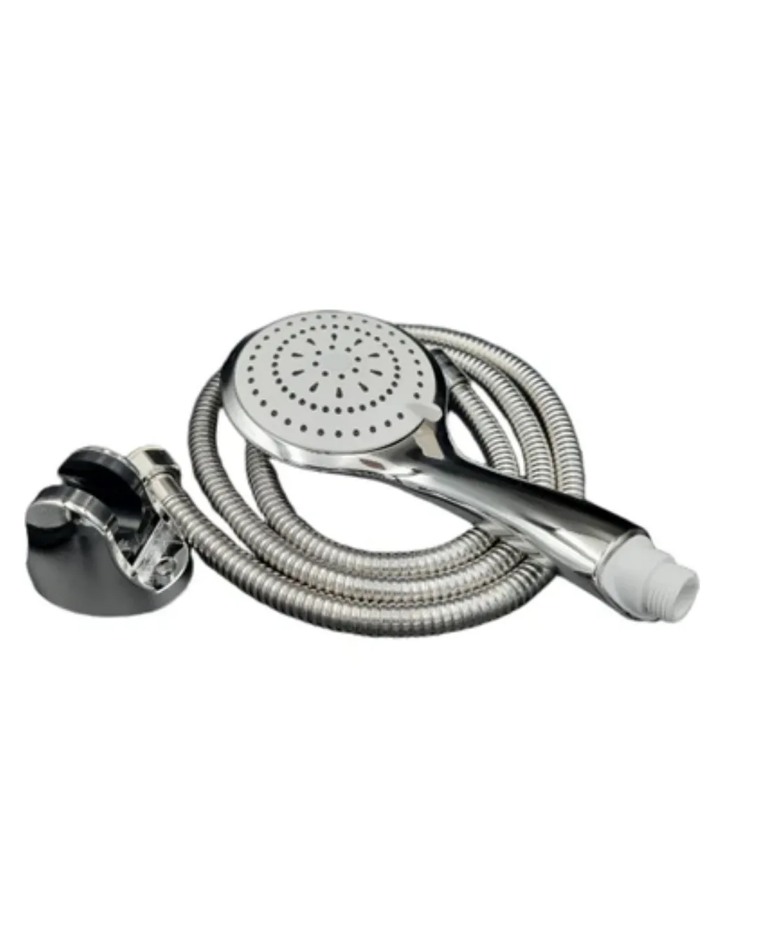 Kireç Önleyici El Duşu Seti Spiral Duş Hortumu Hareketli Duş Askısı