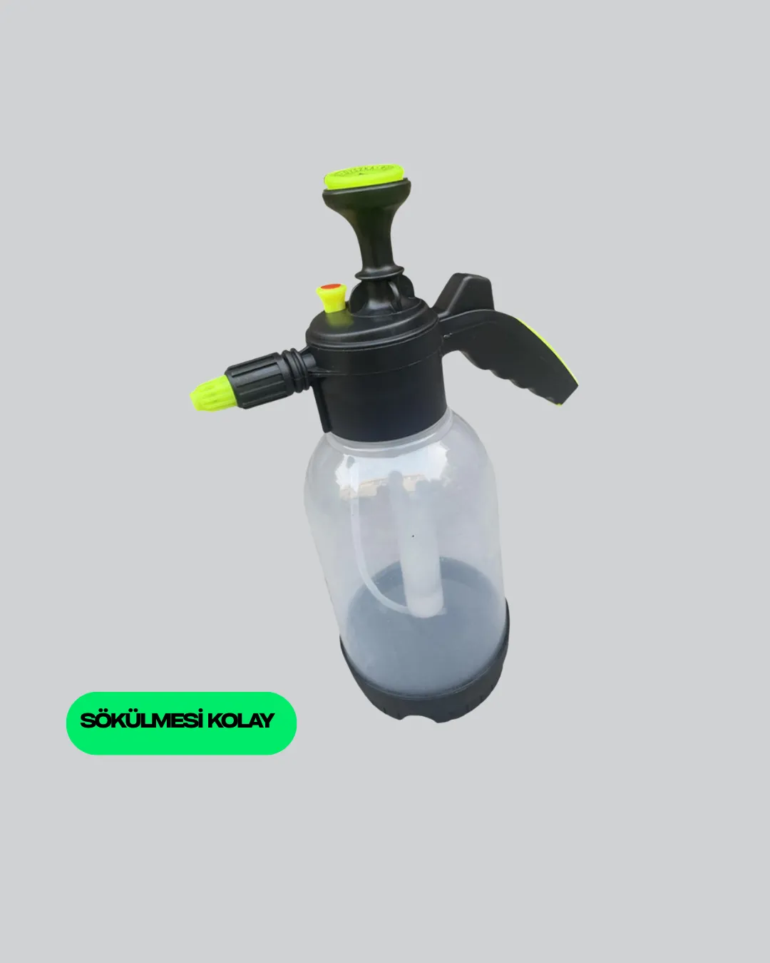 ŞEFFAF POMPA 2 LİTRE