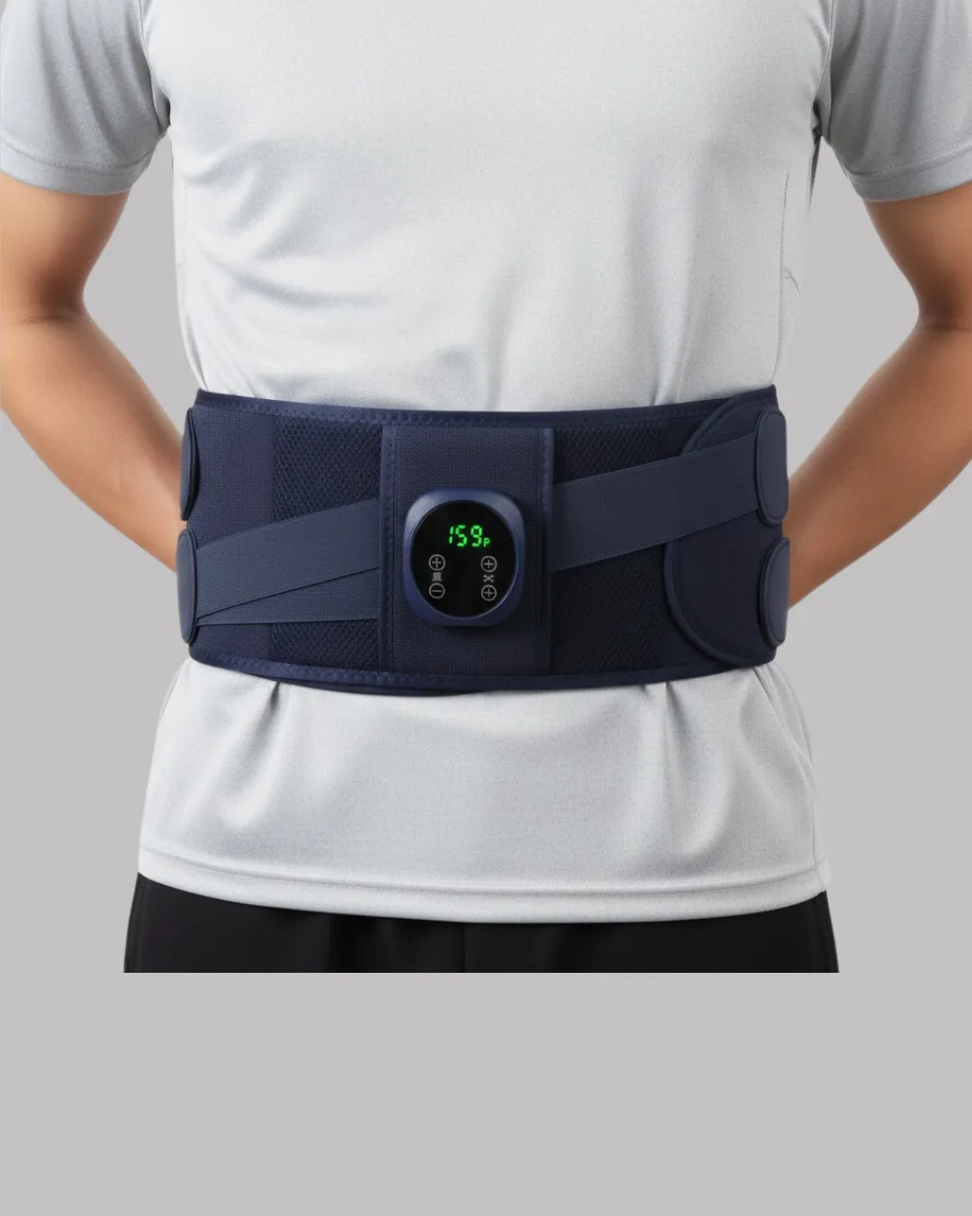 Dijital Ekranlı Isıtmalı Masaj Kemeri Bel Çevresi 100 cm Altı İçin Uygun