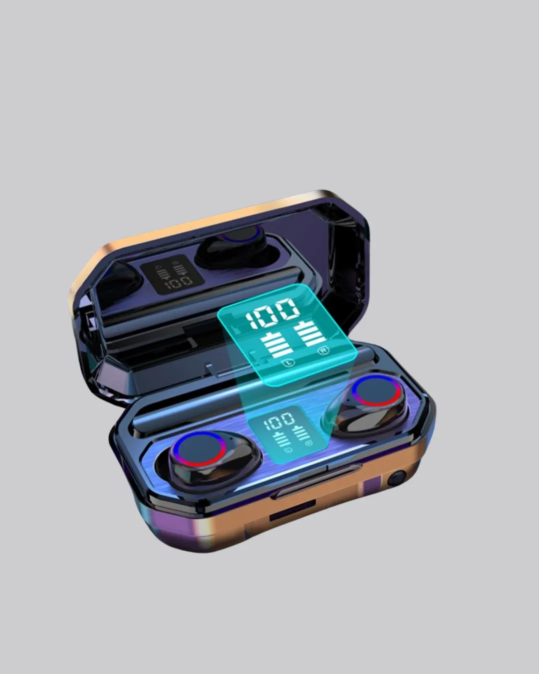 Kablosuz Kulaklık Uzun Pil Ömürlü Şarj Kutulu Ergonomik Hafif Tasarım