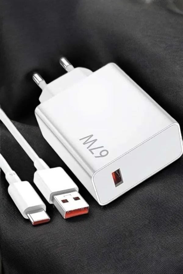 67W Şarj Aleti Turbo Hızlı Type-C Şarj