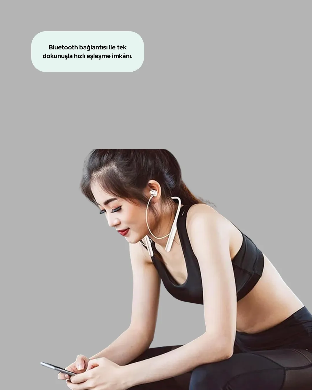 Gürültü Azaltıcı Ergonomik Boyun Askılı Kablosuz Kulaklık