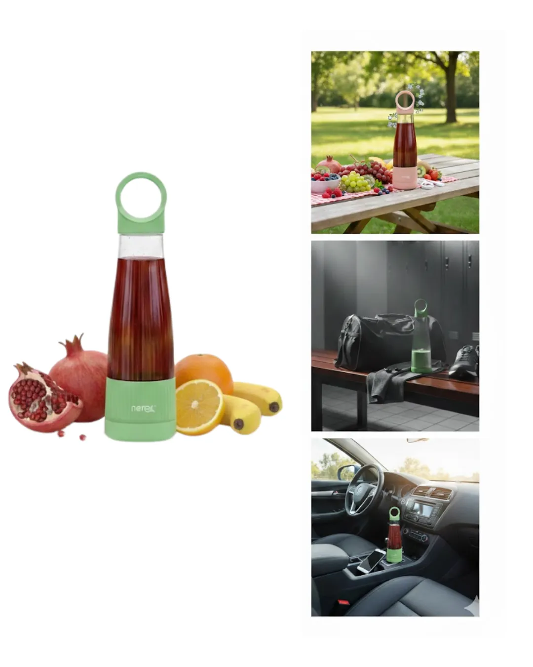 Tek Kişilik İçecekler İçin Hafif ve Taşınabilir Blender