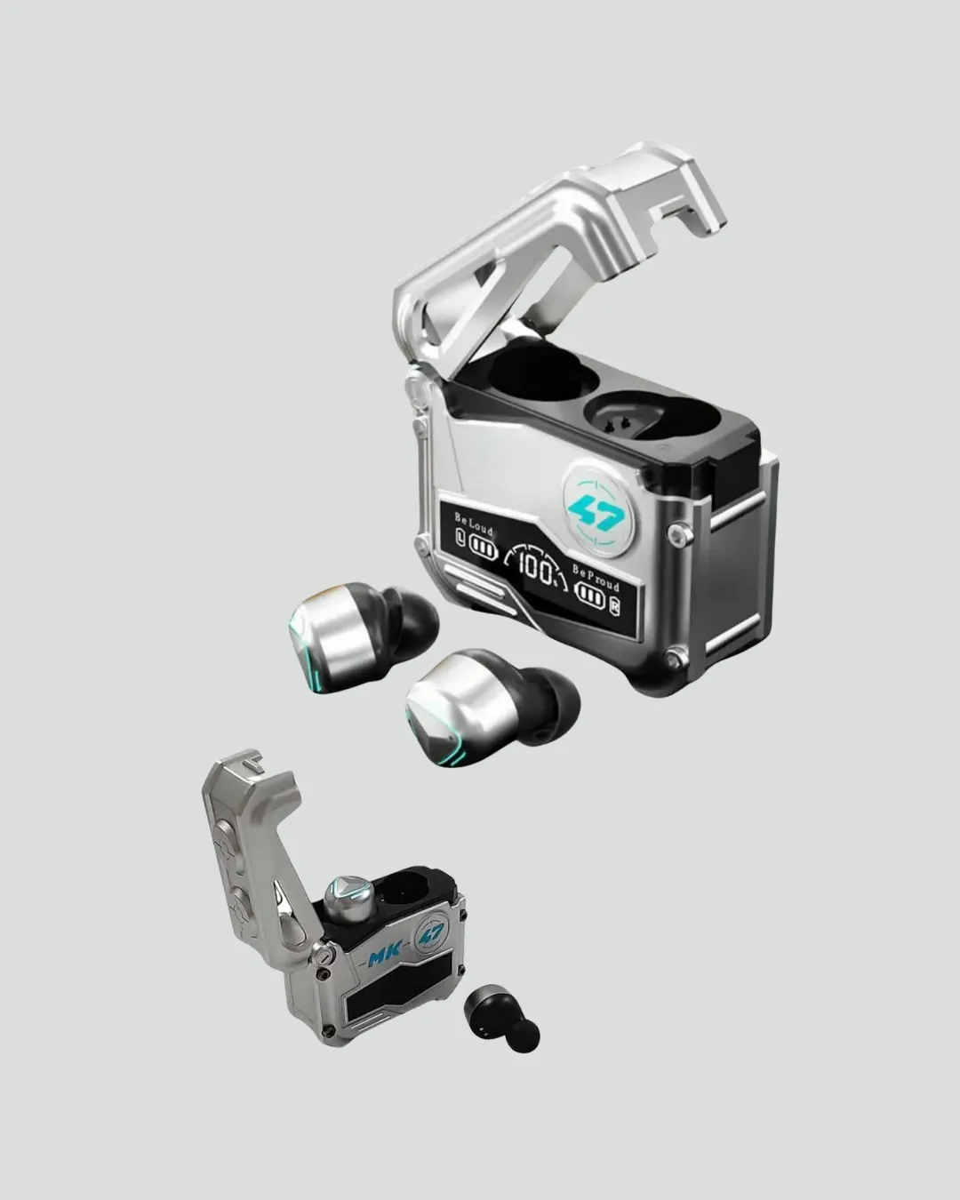 Suya Dayanıklı Kulak İçi Kablosuz Kulaklık – Ergonomik Tasarım ve Yüksek Pil Performansı