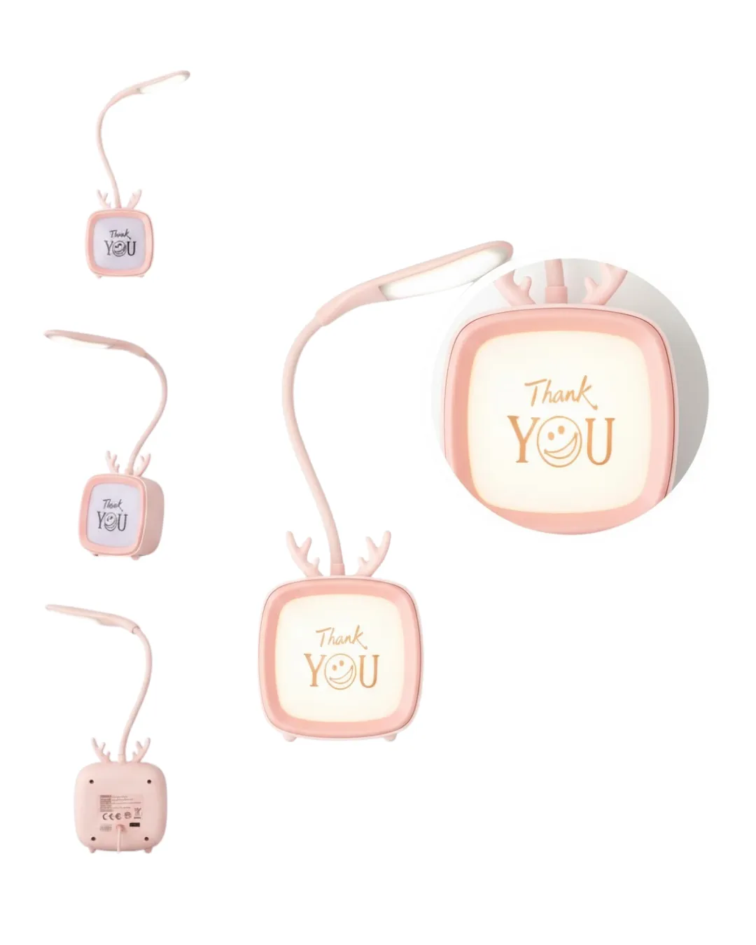 Kablosuz LED Masa ve Gece Lambası Dekoratif Şarjlı Tasarım