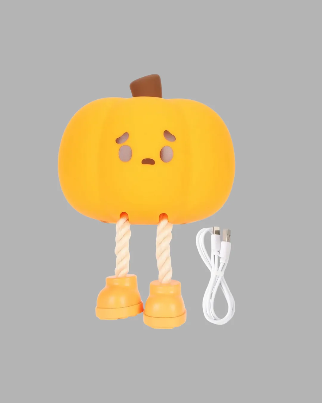 Dekoratif Pumpkin Gece Lambası Şarjlı Dokunmatik LED Işık