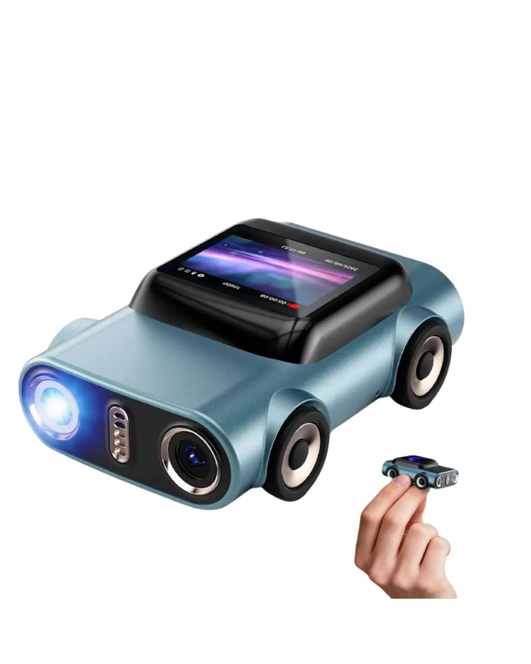 Kompakt Dash Kamera USB Şarj TF Kart Destekli