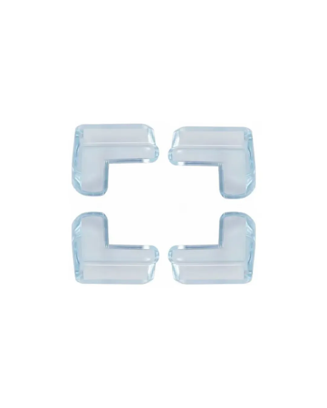 Şeffaf Köşe Koruyucu 4 Lü Set Çocuk Güvenlik Masa Köşe Aparatı