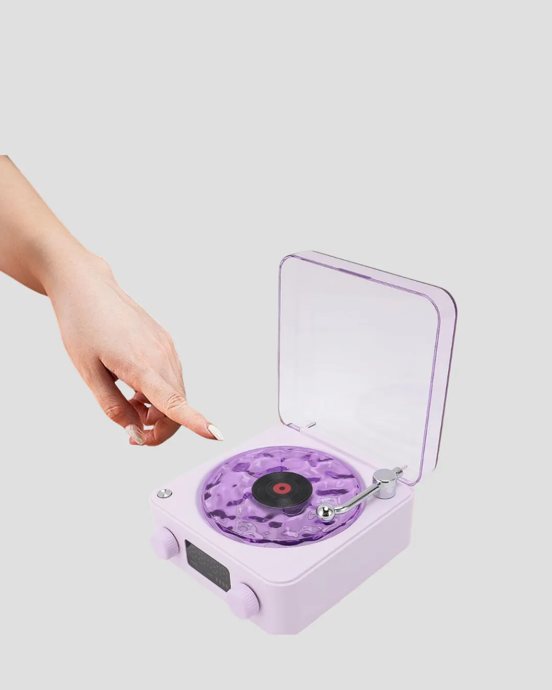 Bluetooth Retro Pikap Hoparlör 360 Derece Ses Projektörlü Gece Lambası Çok Fonksiyonlu