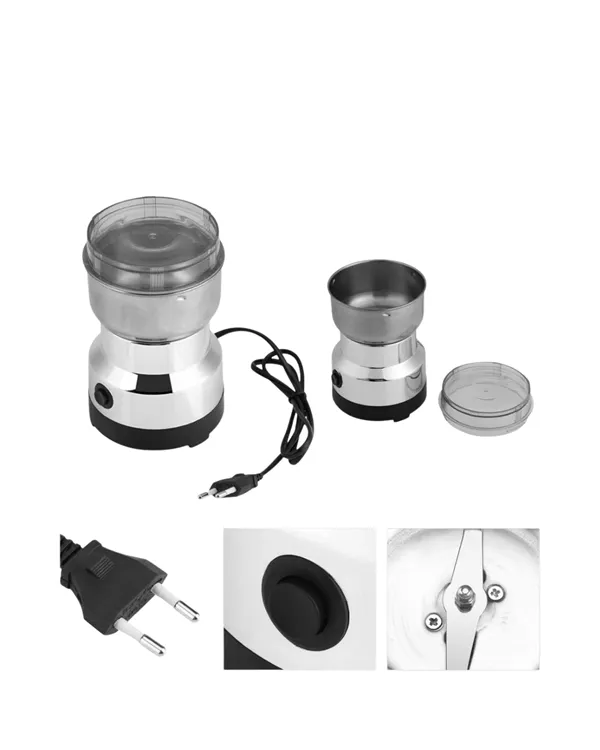 Paslanmaz Çelik Kahve Değirmeni | Düşük Gürültü, Yüksek Devir, Fındık ve Tahıl İçin Uygun