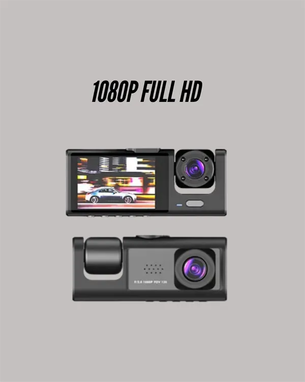 TA-01 1080P Ön 720P Arka ve İç Kamera Sistemli DVR