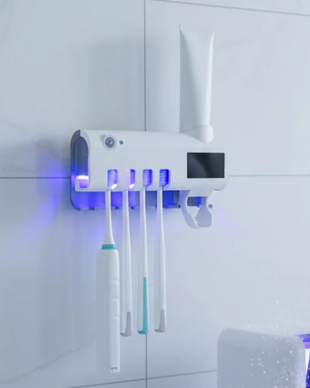 Şarjlı UV Diş Fırçası Sterilizasyon ve Saklama Ünitesi