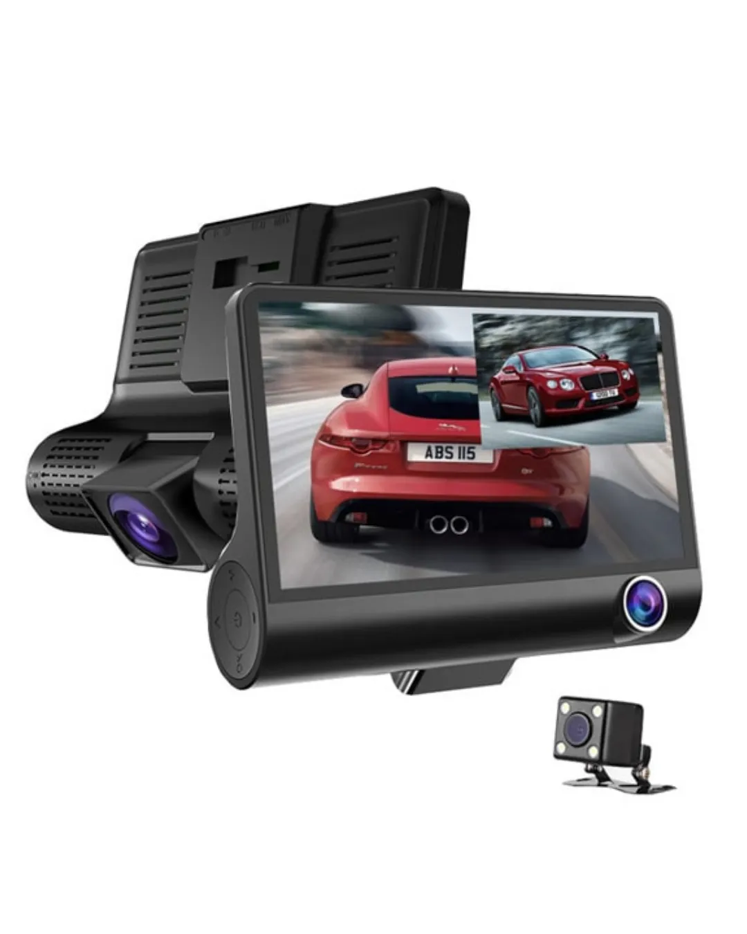 Çift Lens Araç Güvenlik Kamerası G Sensörlü Full HD