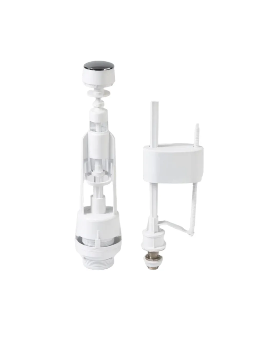 Basmalı Klozet Rezervuar İç Mekanizması Ayarlanabilir Su Seviyeli Tahliye Sistemi