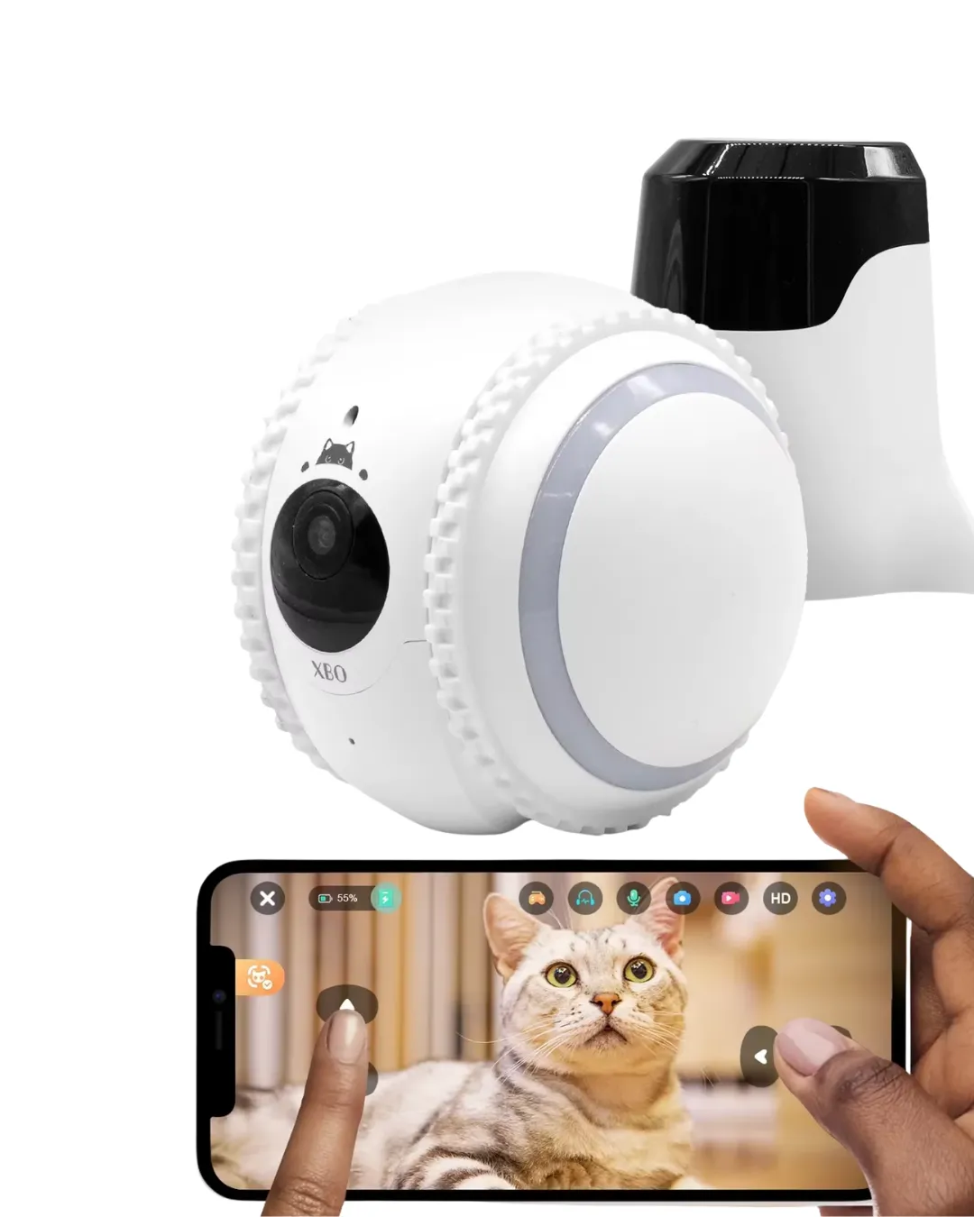 Akıllı Mobil Kontrollü Takip Kamerası WiFi Destekli Bulut Kayıtlı