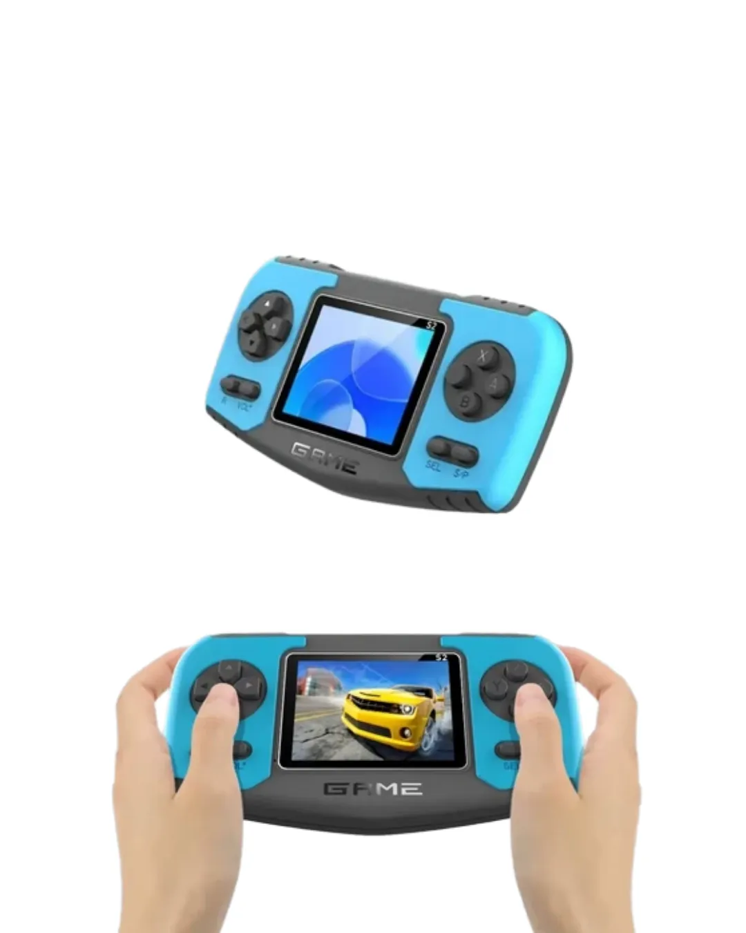 El Tipi Oyun Konsolu Dahili Retro Oyunlar TV Bağlantısı Destekli Taşınabilir Game Console