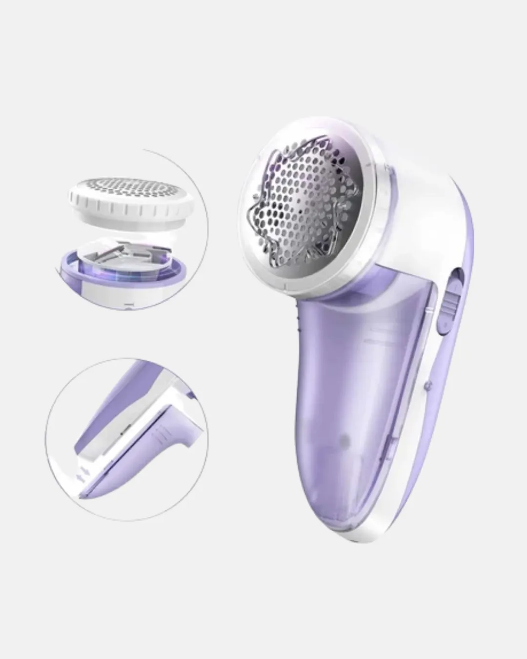 USB Şarjlı Tiftik Temizleyici – Kolay Temizlenen Hazne ve Bıçak, Taşınabilir