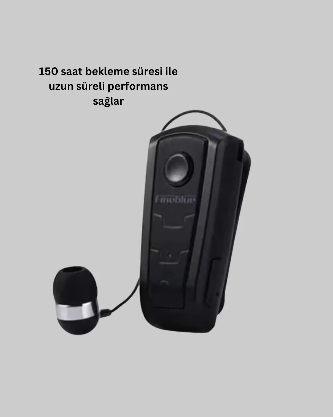 Ergonomik Bluetooth Kulaklık – 8 Saat Konuşma, Gürültü Azaltıcı Mikrofon