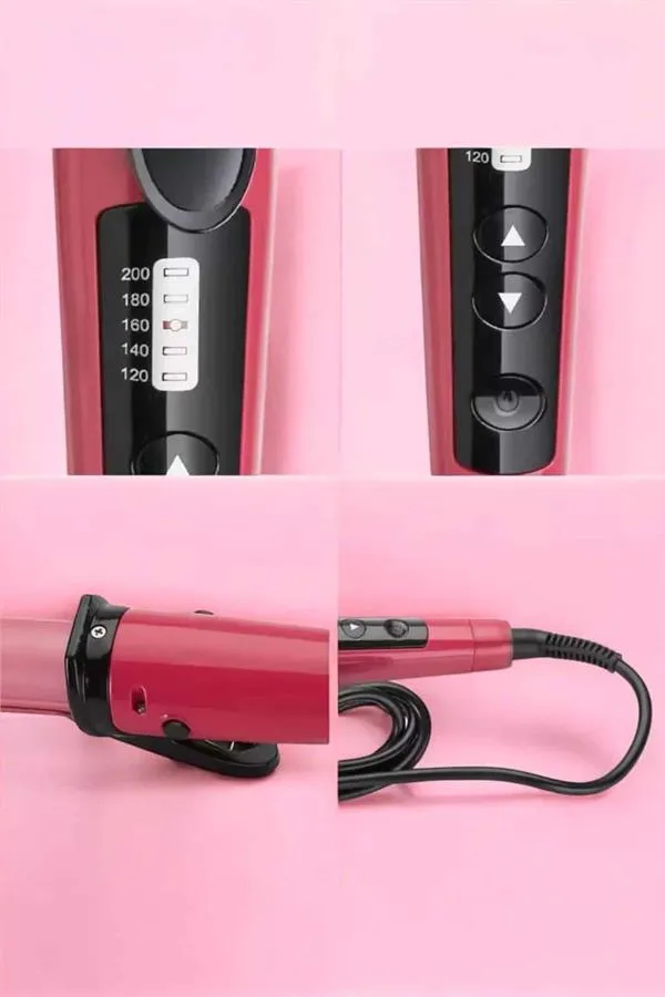 Hem Düzleştirici Hem Maşa Saç Şekillendirici