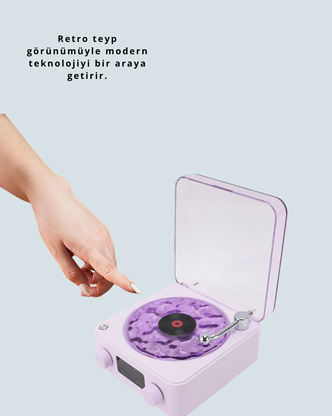 Retro Bluetooth Hoparlör MOR