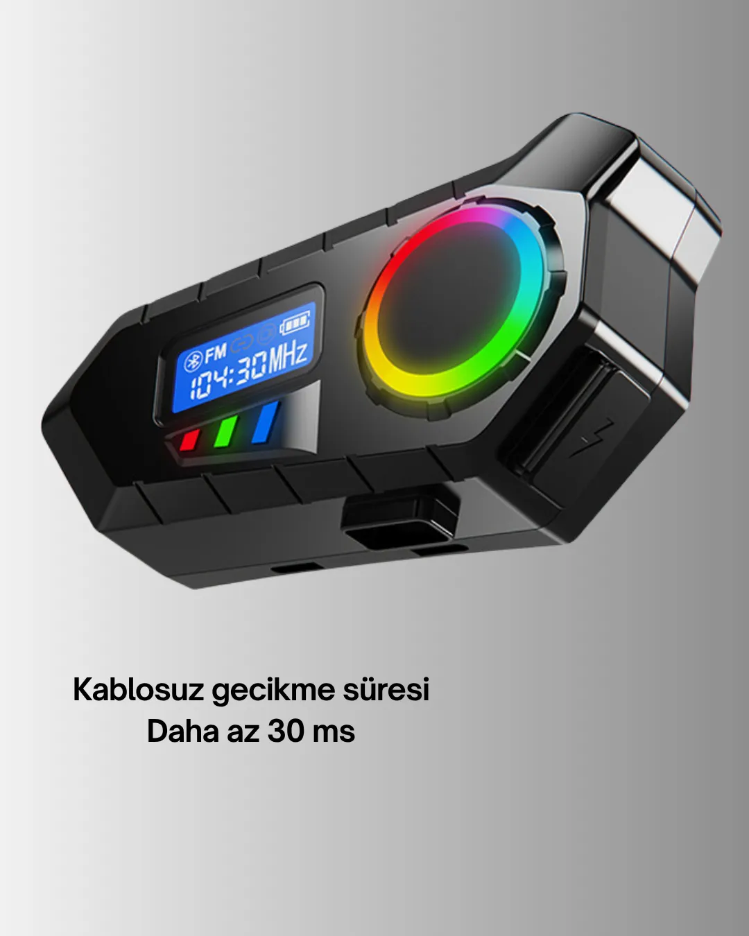 Kablosuz Bluetooth İnterkom IP65 Suya Dayanıklı 40mm HD Ses ve 40 Saat Pil