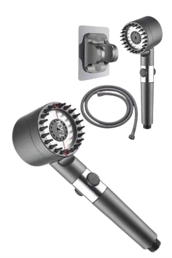 Yeni Nesil Duş Başlığı Paslanmaz Çelik Masaj Etkili Ergonomik Tasarım Su Basınçlı