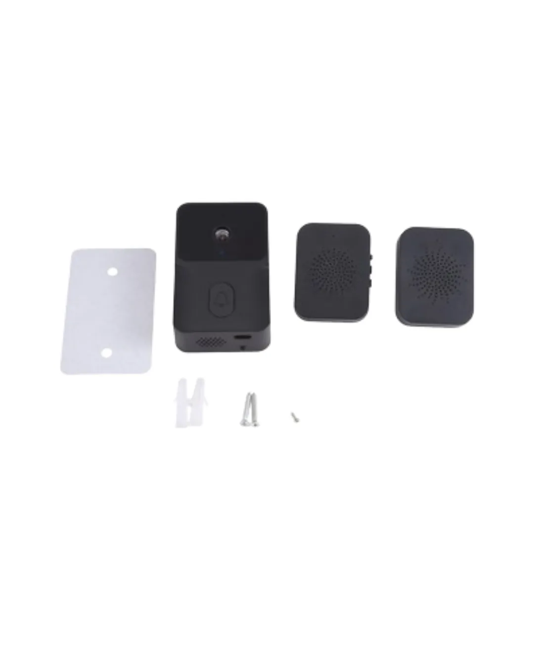 Akıllı Kapı Zili Kamera Gece Görüşlü Çift Yönlü Sesli WiFi