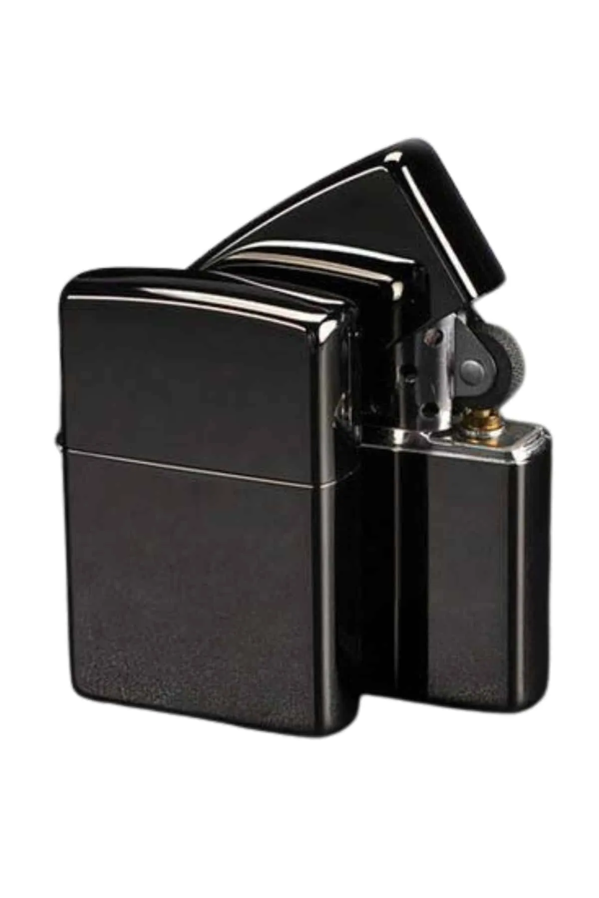 Erkeklere Özel Hediyelik Eşya  Metalik Benzinli Çakmak Doldurulabilir