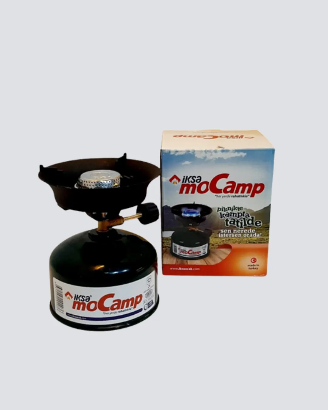 Taşınabilir Kamp Ocağı Seti Pişirme Alanı Ayarlanabilir Alev
