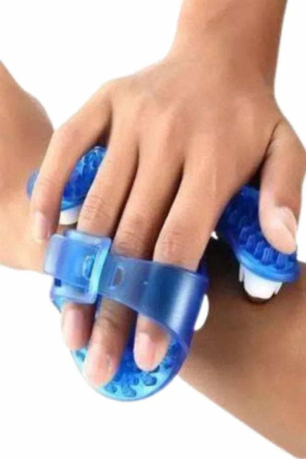 9 Bilyeli Masaj Eldiveni Tüm Vücut Masajına Uygun Kafa Masaj Aleti