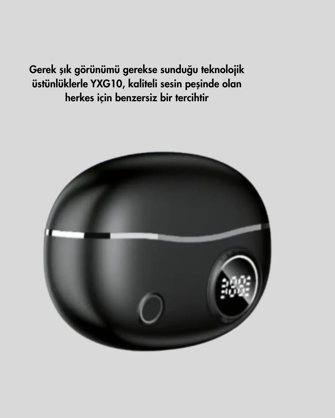 Bluetooth 5.4 Kablosuz Kulaklık – Açık Kulak Güvenli Tasarım ve Hızlı Şarj Özelliği