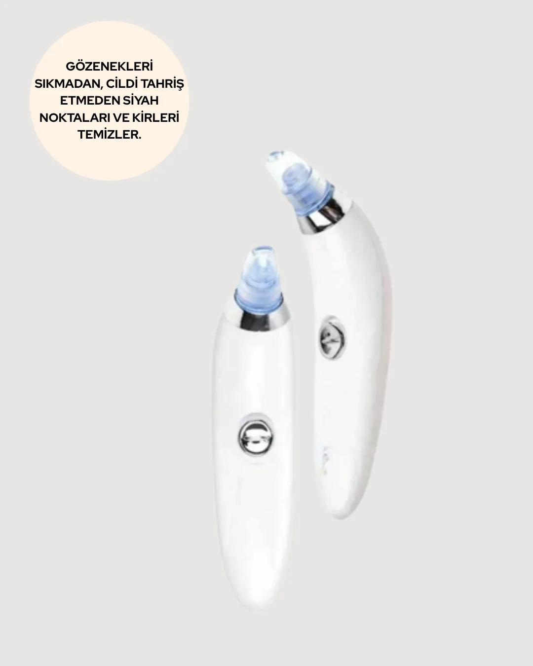 Vakum Teknolojili Siyah Nokta Temizleyici Cihaz – 4 Farklı Başlık ve Derinlemesine Gözenek Temizliği