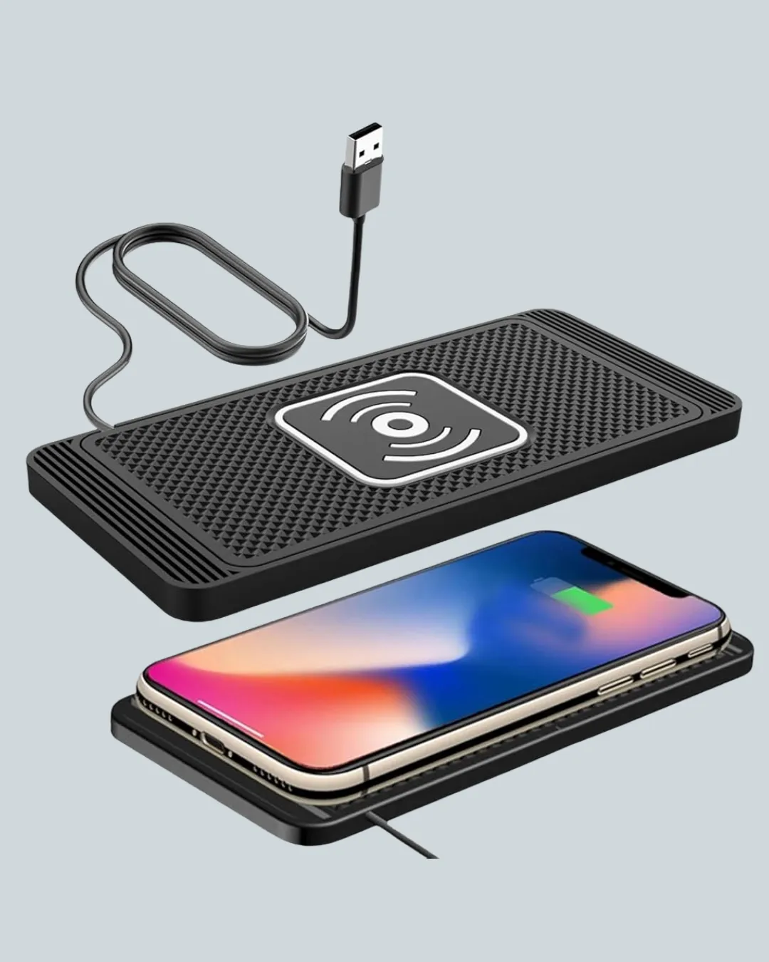 Hızlı Kablosuz Araç Şarj Cihazı – Manyetik Pad, Aşırı Isınma Korumalı