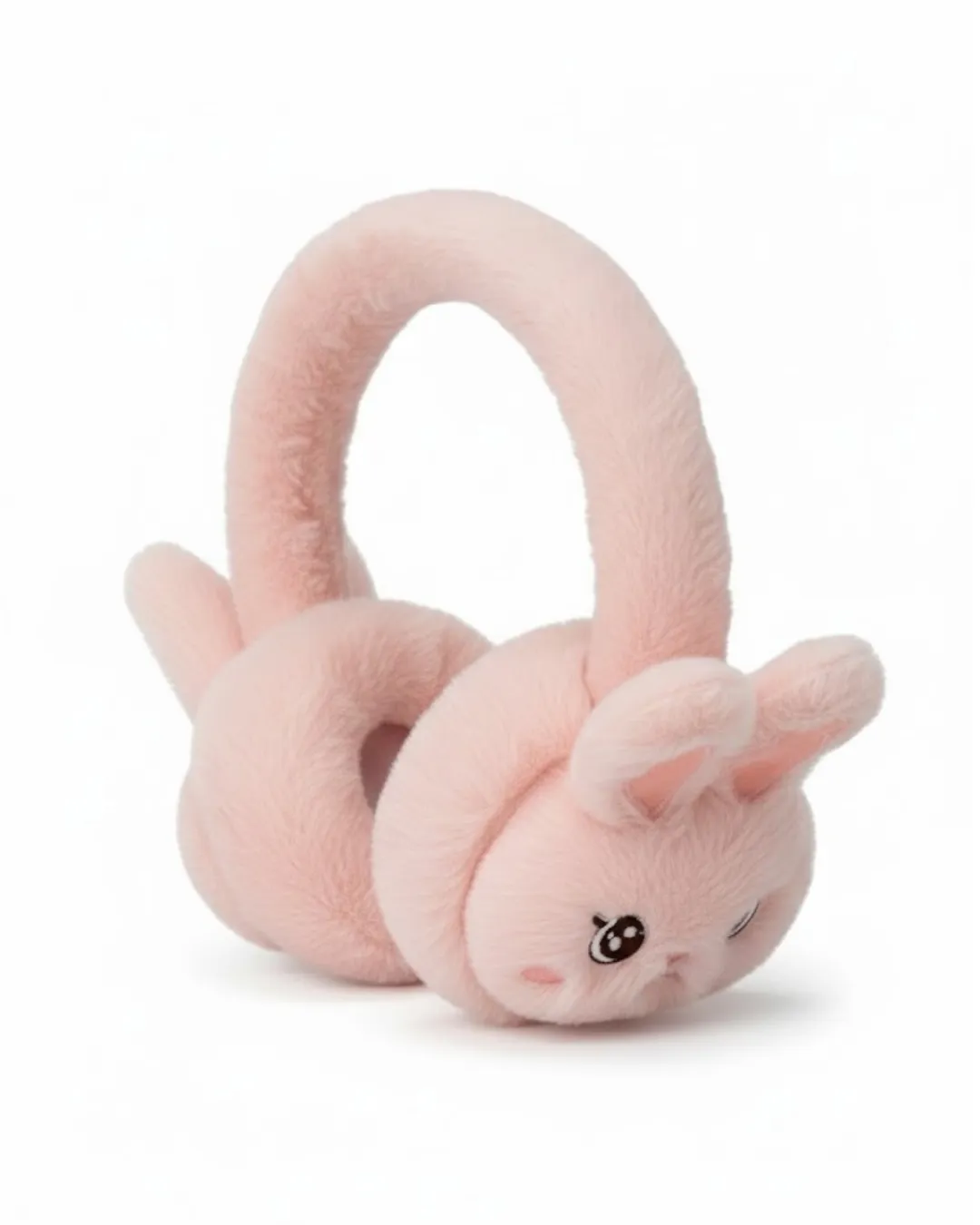 Peluş Kulaklıklı Bluetooth Kablosuz Müzik Dinleme ve Görüşme Özellikli