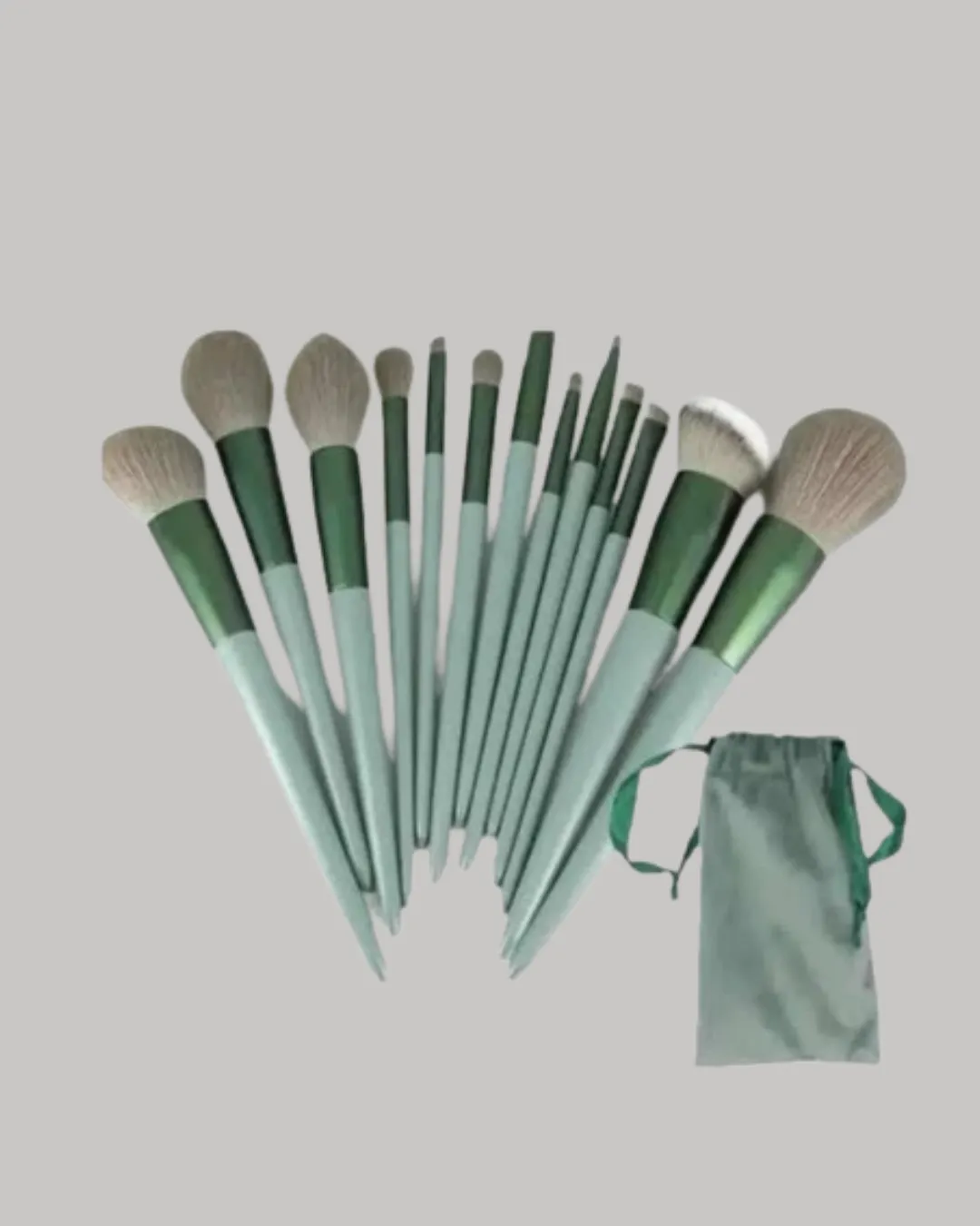 Cilt Dostu Profesyonel Makyaj Fırça Seti Pudra ve Fondöten İçin Uygun