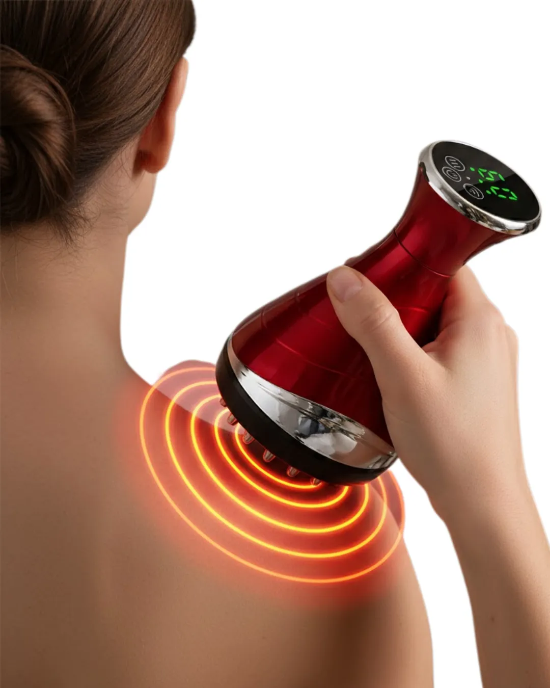 Elektrikli Kupa Masaj Aleti Ayarlanabilir Vakum ve Isıtma Fonksiyonlu