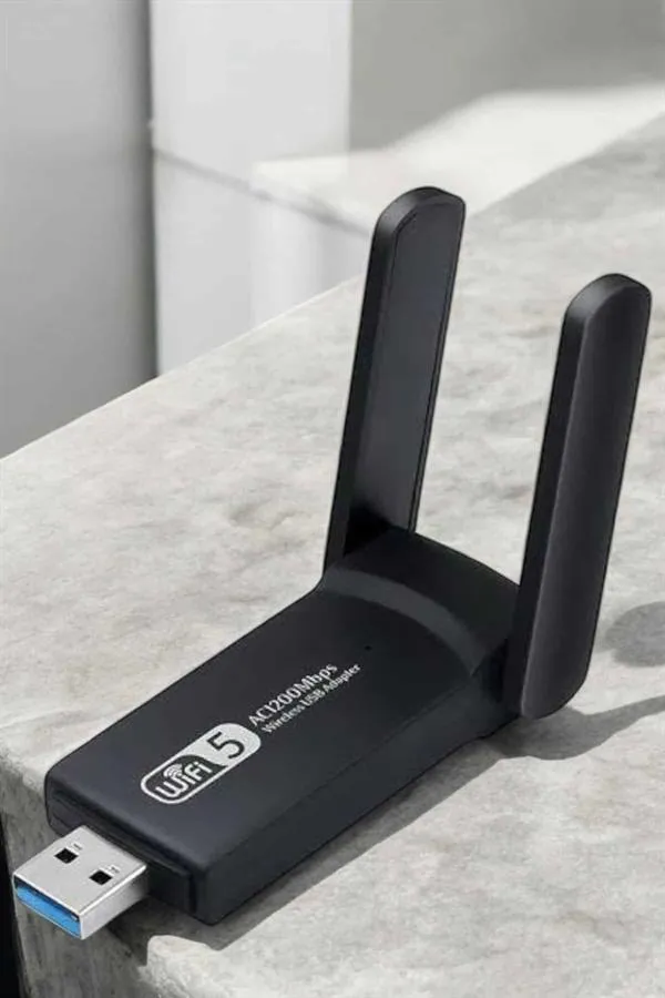 Wifi Adaptör Çift Bantlı Kablosuz Wifi Adaptörü