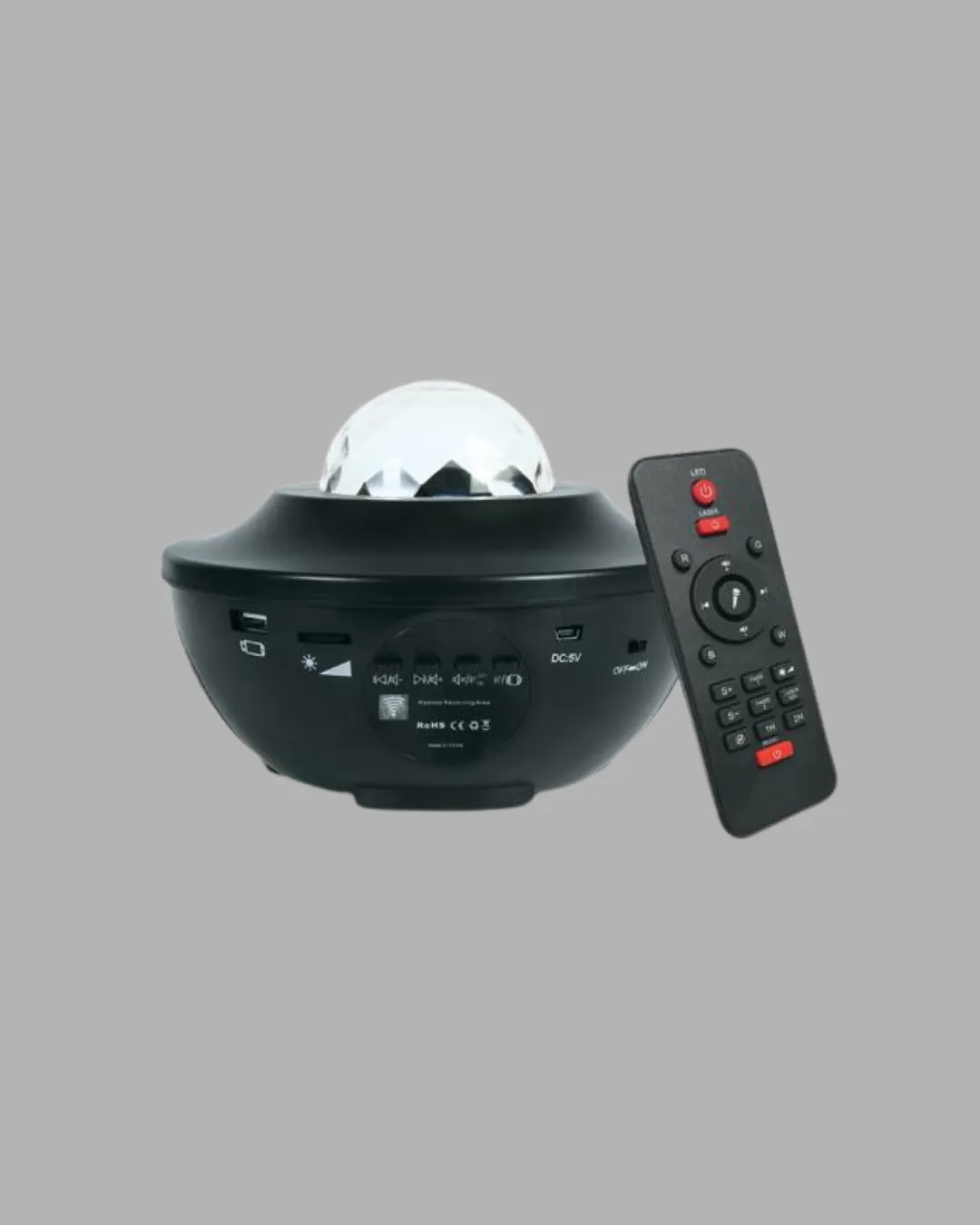 LED Yıldızlı Projektör Galaxy Modlu Renk ve Parlaklık Ayarlı Gece Lambası