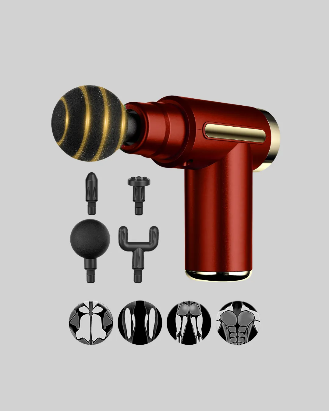 Titreşimli Kas Masaj Aleti 6 Kademe Güçlü Masaj Deneyimi