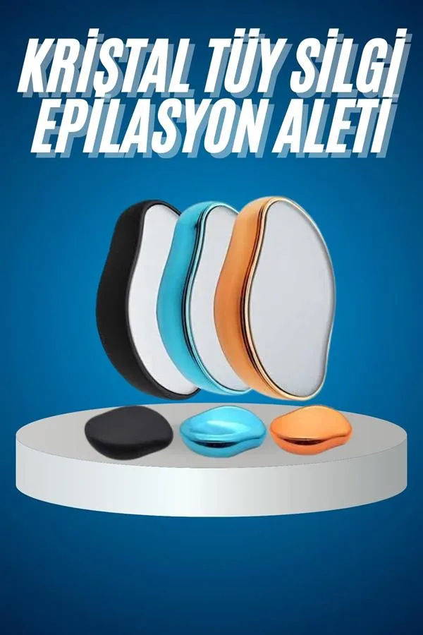 Tüy Silgi Kristal Epilasyon Acısız Ağrısız ve Pratik Epilasyon Aleti