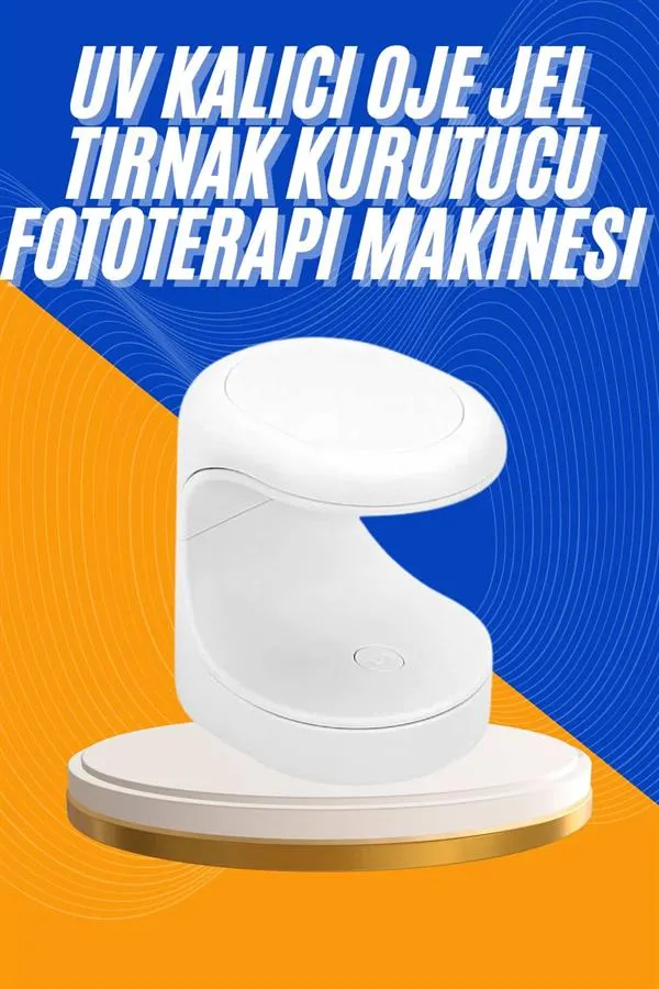 Protez Tırnak Kurutucu Kalıcı Oje Led Oje Kurutucu UV Işınlı Taşınabilir