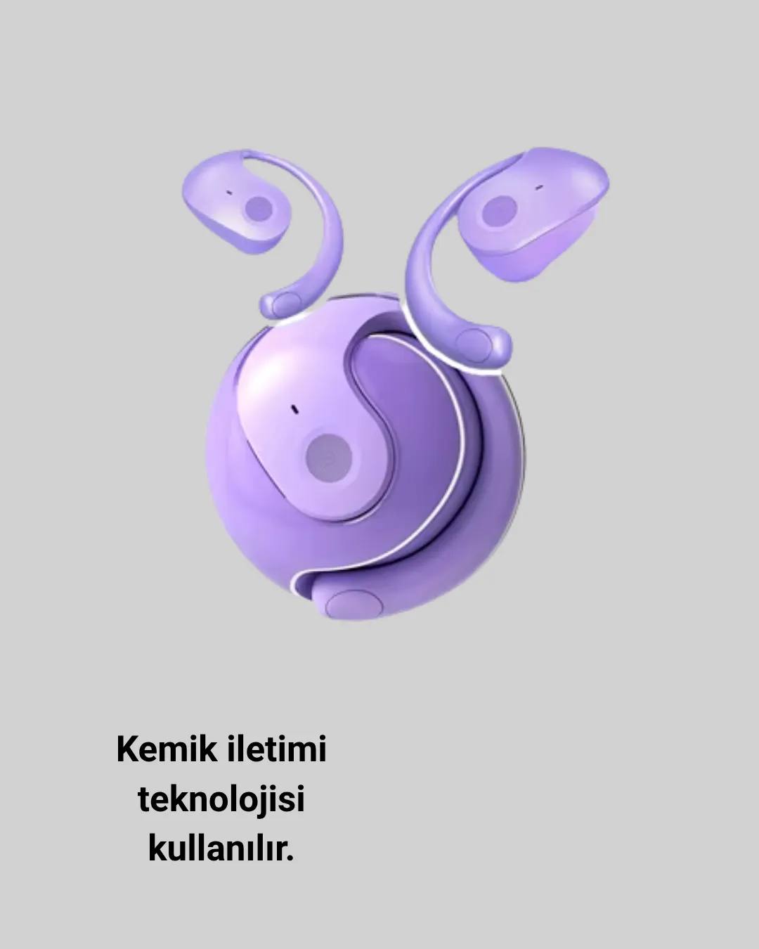 S05 Kablosuz Kulaklık – Küçük Kulak Yapılarına Uygun, Kayma Yapmayan Tasarım