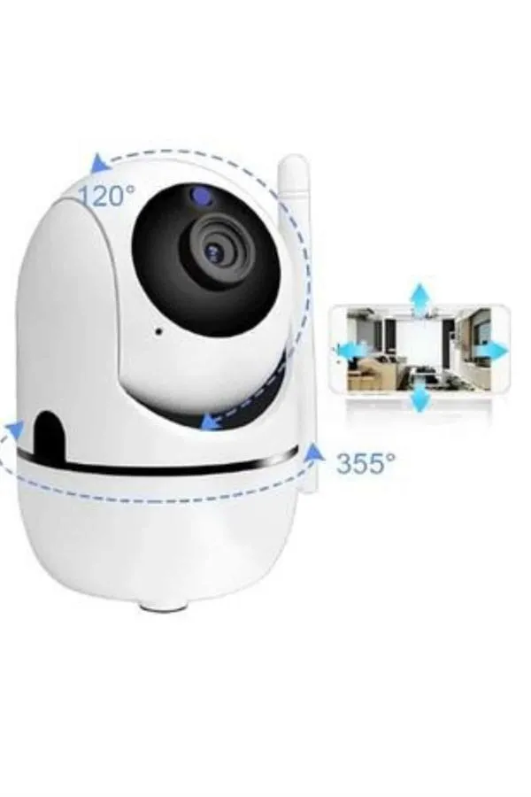 Akıllı Telefon Uyumlu Gece Görüşlü Güvenlik Kamerası