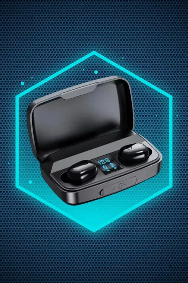 Dijital Göstergeli Bluetooth Kulaklık Kablosuz TWS Stereo Bluetooth 5.0