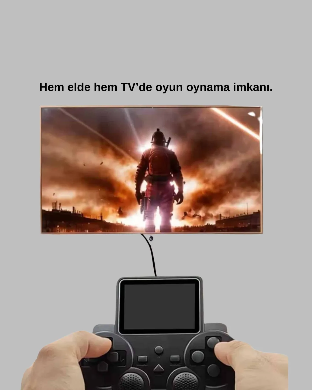 2025 S10 Gamepad 520 Klasik Retro Oyunlu TV Bağlantılı A Kalite Orijinal