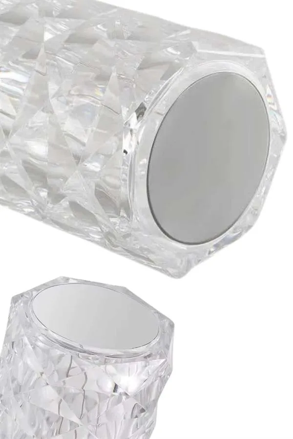 Masa ve Gece Lambası Şık ve Dayanıklı Sensörlü Şarjlı Kristal Lamba