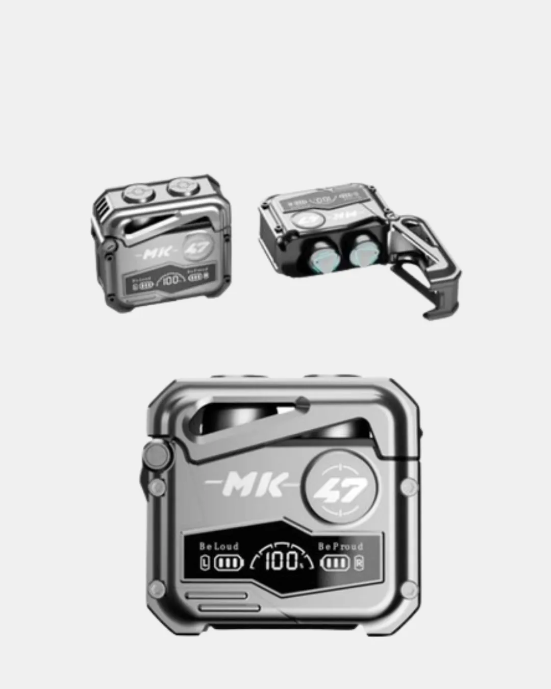 Kablosuz Spor Kulaklık – Düşük Gecikmeli Oyun Modu, Powerbank Şarj Kutusu