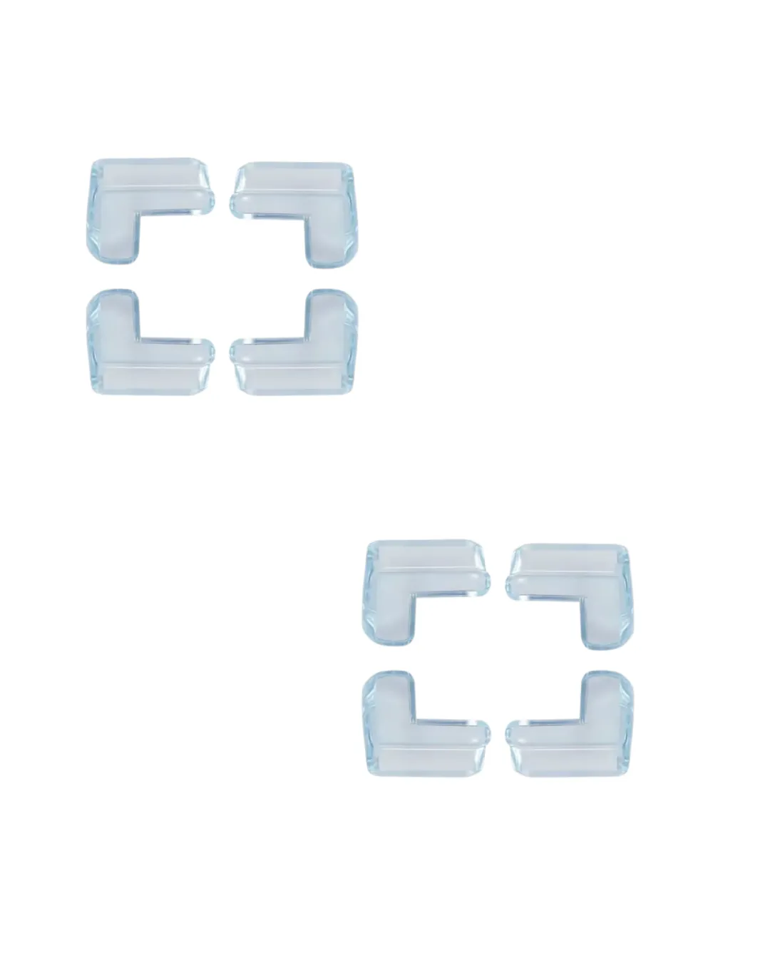 Şeffaf Masa Kenarı Koruyucu 8 Adet Mobilya Köşe Koruma Seti