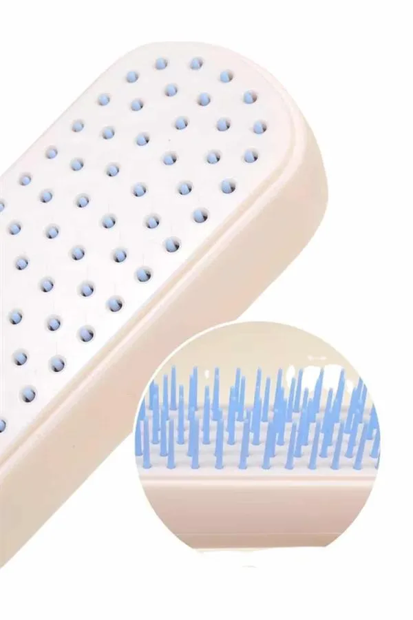 Kendini Temizleyen Tarak Fırça Geri Çekilebilir Evcil Hayvana Uygun Sıkı Dişli