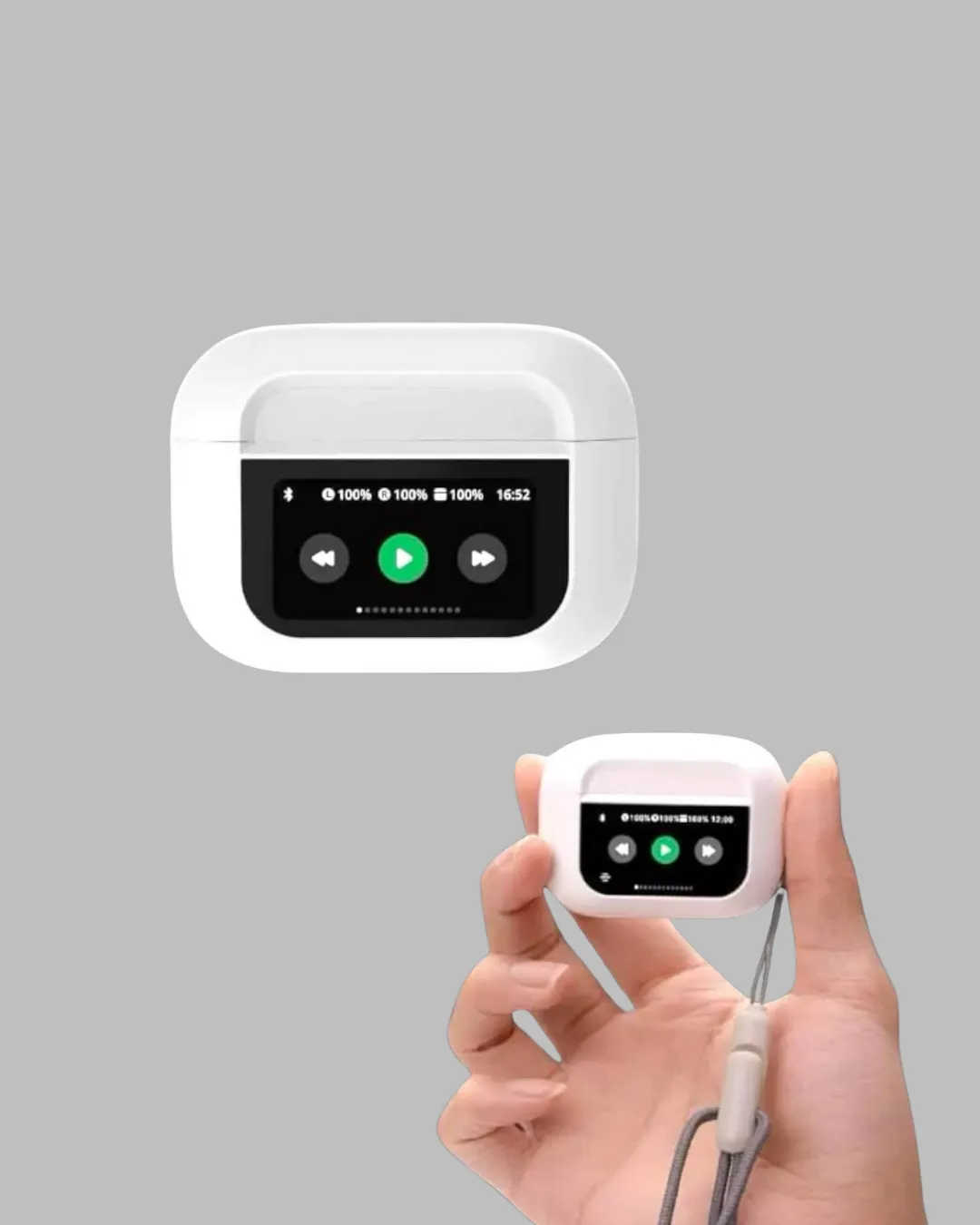 Otomatik Bağlantılı Bluetooth Kulaklık ANC Özellikli Su ve Ter Dayanıklı